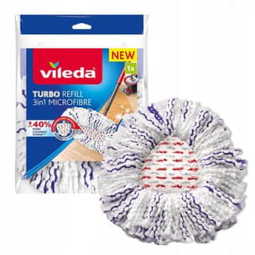 Vileda Ulazak za obrtni mop Vileda TURBO 3w1 Microfibre