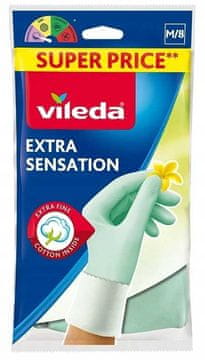 Vileda Rukavice Vileda Extra Sensation "M