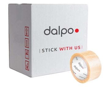 Traka za pakiranje DALPO Transparent Akril 48/60y - 36 kom.