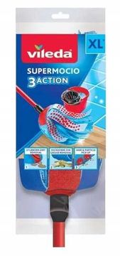 Vileda Mop Vileda 3Action Velour XL