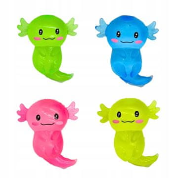 4 komada antistresnog SENZORNOG AKSOLOTL SET-a aksolotl