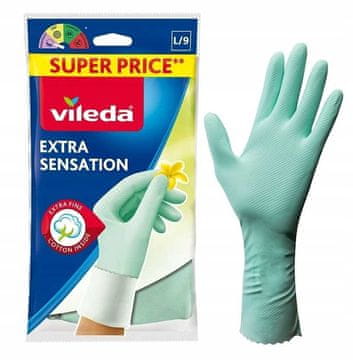 Vileda Rukavice Vileda Extra Sensation "L