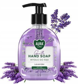 AURA Aura Care nježni sapun za ruke lavanda 300 ml s dozatorom AHS-001-002