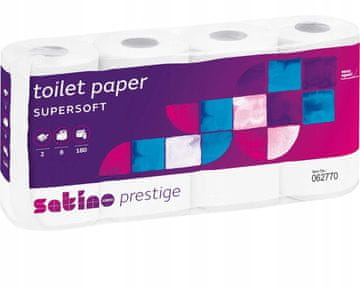 Toaletni papir Wepa Satino Prestige bijeli - 8 rola