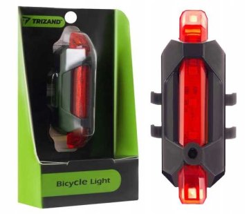 MAXY Stražnja USB lampica za bicikl
