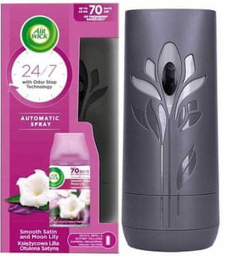 RECKITT Air Wick Freshmatic Mjesečeva ljiljana satenom, Satin Moon Lily 250 ml komplet