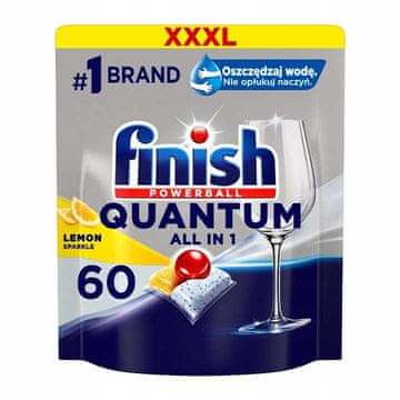 RECKITT FINISH Quantum kapsule All-in-1, 60 komada, limun