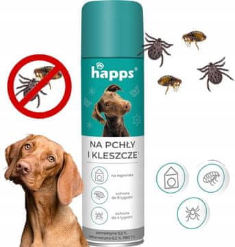 Happs HAPPS - protiv buha i krpelja 250ml