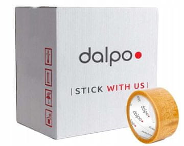 Traka za pakiranje DALPO TRANSPARENT STRONG 48/60y - 36 kom.