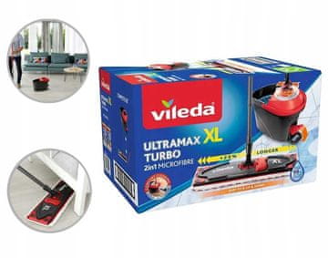 Vileda Mop obrotowy Vileda Ultramax TURBO XL