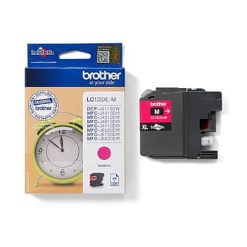 Brother LC 125XL M 1.2k (LC125XLM) magenta, originalna tinta