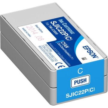 Epson C33S020602 (SJIC22P) plava, originalna tinta