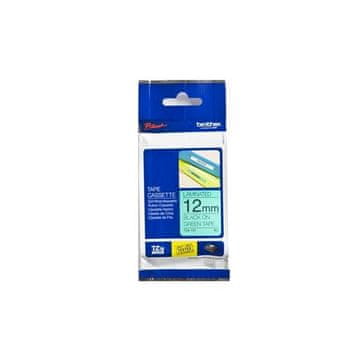 Brother TZE-731 (TZE731) 12 mm x 8 m crna na zelenoj, za naljepnice