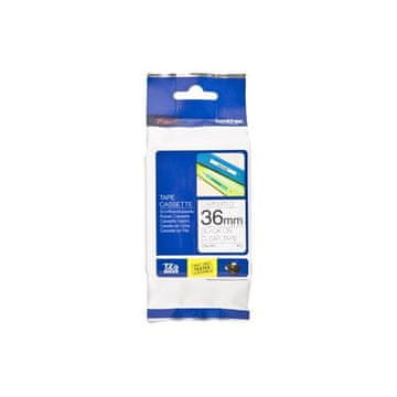 Brother TZE-161 (TZE161) 36 mm x 8 m crna na prozirnoj naljepnici