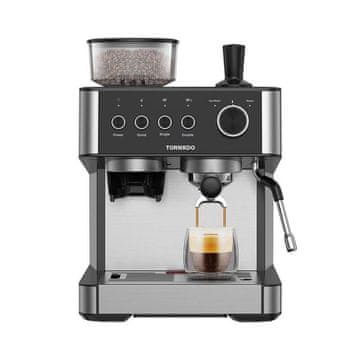 Tornado TCM-5431-GS 20 bara s pjenilicom, svježe mljevena kava, 2,3 l, aparat za kavu