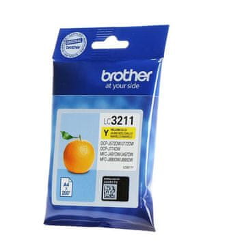 Brother LC3211Y žuta, originalna tinta