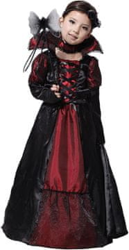Nikcorp Kostim vampirice ABICULA Vampirski set za Halloween haljina 130-140 cm poliester prozračna tkanina choker