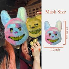Nikcorp Halloween horror kostim set SeunKieer maska 22 x 33 cm umjetna krv na bazi ulja kuhinjski nož zavoji pregača tetovaže One Size