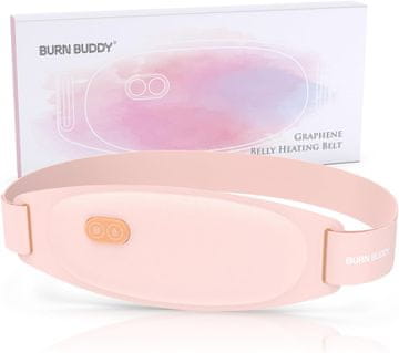 Nikcorp Grijaći masažni električni pojas za menstrualne bolove bez kabela PI s dalekim infracrvenim zračenjem vibracija 5 razina 45-65°C 7 modova baterija 2000 mAh opseg 132 cm