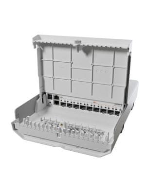 Mikrotik netFiber 9 vanjski preklopnik 10xLAN priključci, 1xGigabit LAN, Metalno kućište CRS310-1G-5S-4S+OUT