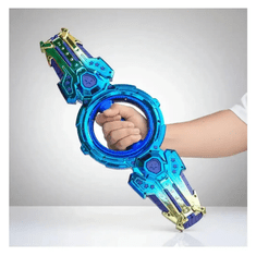 JOJOY® 360° rotirajući LED svjetlosni mač, USB-C punjenje, šareni svjetlosni efekti, ergonomska drška za cosplay | SPINSWORD