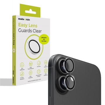 Mobile-origin Easy Lens Guards zaštitno staklo kamere za iPhone 16/16 Plus (FRL-LSG-i16-CLR)