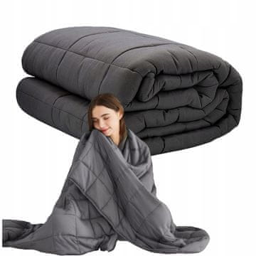 Utegnuta deka 9 kg senzorna deka 150x200 cm antistresna