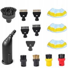 Rosfix Zestaw szczotek nakładek za Karcher EasyFix SC1 SC2 SC3 SC4 SC5, mikrofibra