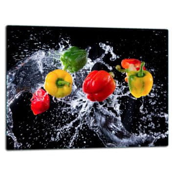 STAKLENA DASKA ZA REZANJE 52x40 PEPPER