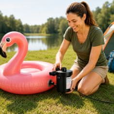 HOME & MARKER® Električna zračna pumpa za napuhavanje madraca i bazena, 12V auto adapter | ELECTRICPUMP