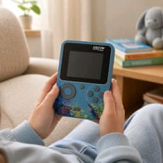 Green Lyca GameBOX 500v1 Igraća konzola – 500 ugrađenih retro igara – Plava