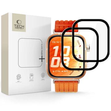 Tech-protect Glass Flex 2x zaštitno staklo za Huawei Watch Fit 5 Pro, crno