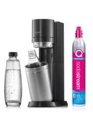 SodaStream Aparat za crnu gaziranu vodu DUO + boca od 1 l i boca od 1 l bez BPA (1016812411)