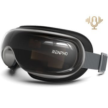 RENPHO Eyeris 3 Eye Massager pametna maska za masažu očiju s grijanjem i vibracijom (PUK-R-G010V) za opuštanje