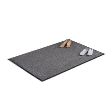 Northix Siva PVC protuklizna ulazna prostirka 60x90 cm