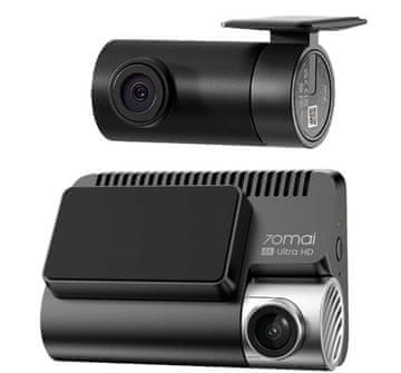 70mai Video snimač + stražnja kamera 4K A800SE 4G Ready kamera RC22 crna