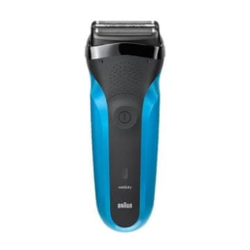 Braun Series 3 310S električni brijač za mokro i suho brijanje, plavi