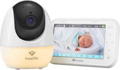 TrueLife R4 PRO video baby monitor, LCD, USB-C, bijeli