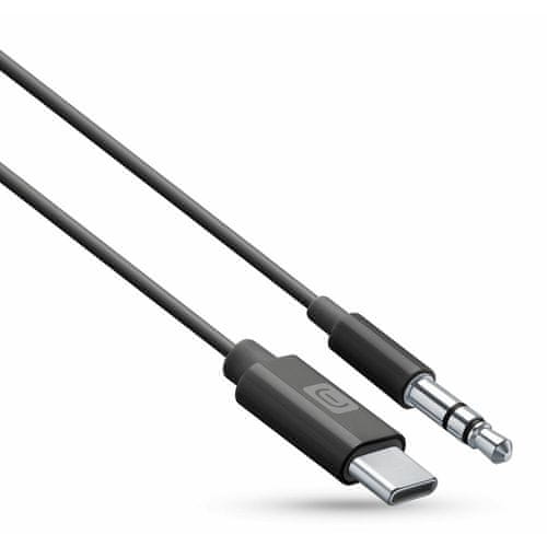 Cellularline USB-C u 3,5 mm AUX audio kabel 1m