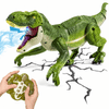 JOJOY® Daljinski upravljani dinosaur s efektom dima, zvukom i LED svjetlima, punjiva RC igračka | DINORAPTOR