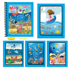 JOJOY® Bojanka s vodom bez nereda za djecu | WONDERINK Ocean