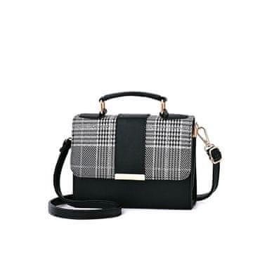 Dollcini Ženska crossbody torbica od umjetne kože crna