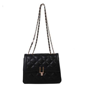 Dollcini Ženska crossbody torbica od umjetne kože crna vodootporna