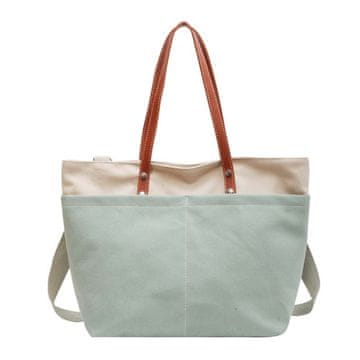 Dollcini Ženska crossbody torbica od najlona zelena vodootporna