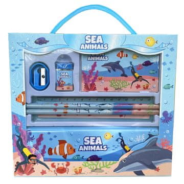Dollcini Set školskog pribora plava