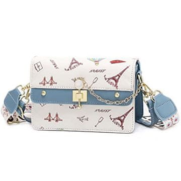 Dollcini Ženska crossbody torbica od umjetne kože plava