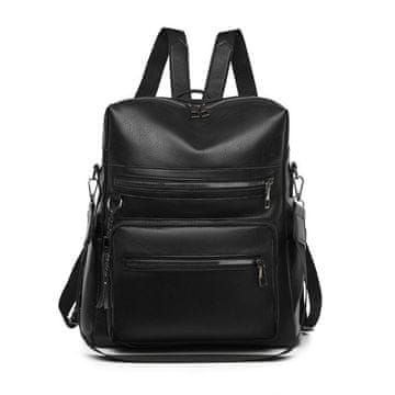 Dollcini Ženska crossbody torbica od umjetne kože crna vodootporna