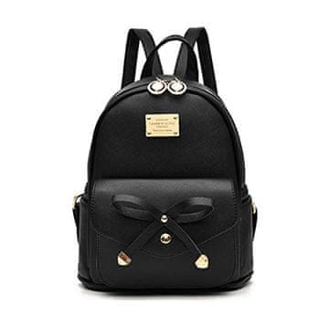 Dollcini Ženska crossbody torbica od umjetne kože crna
