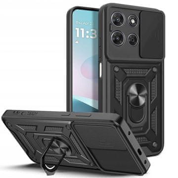 Tech-protect Camshield maska za Motorola Moto G57 Power / G67 Power, crna