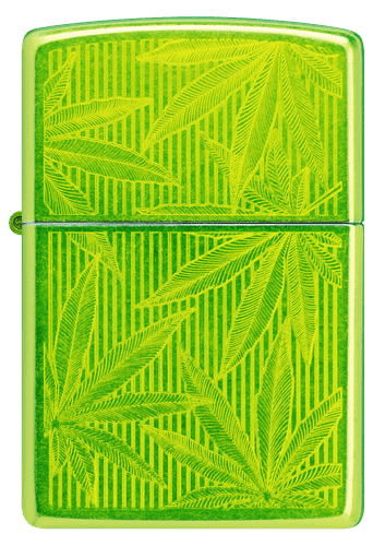 Zippo upaljač s motivom listova konoplje